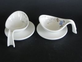 2 kleine Schalen * MARIEFLEUR GRIS * von Villeroy & Boch