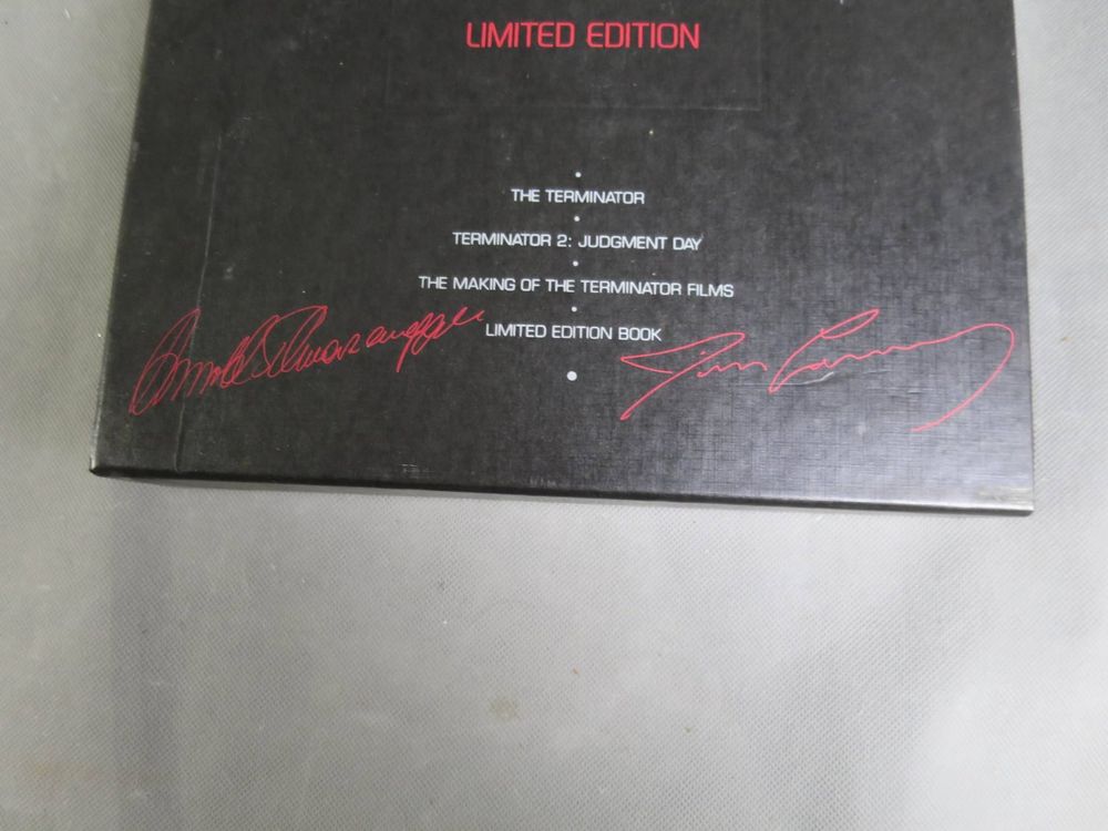 The Terminator Collection Limited Edition Boxed Hologram VHS (Gebraucht ...