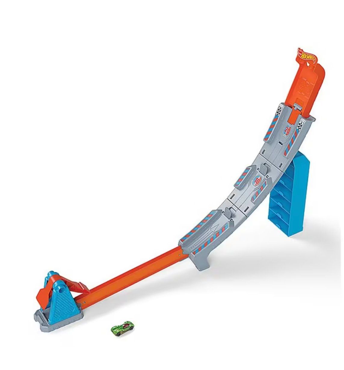 Hot Wheels Piste: Hot Wheels Track Builder Vertikale Rampe / High Jump – Usato da Riaz venduto da Bongj