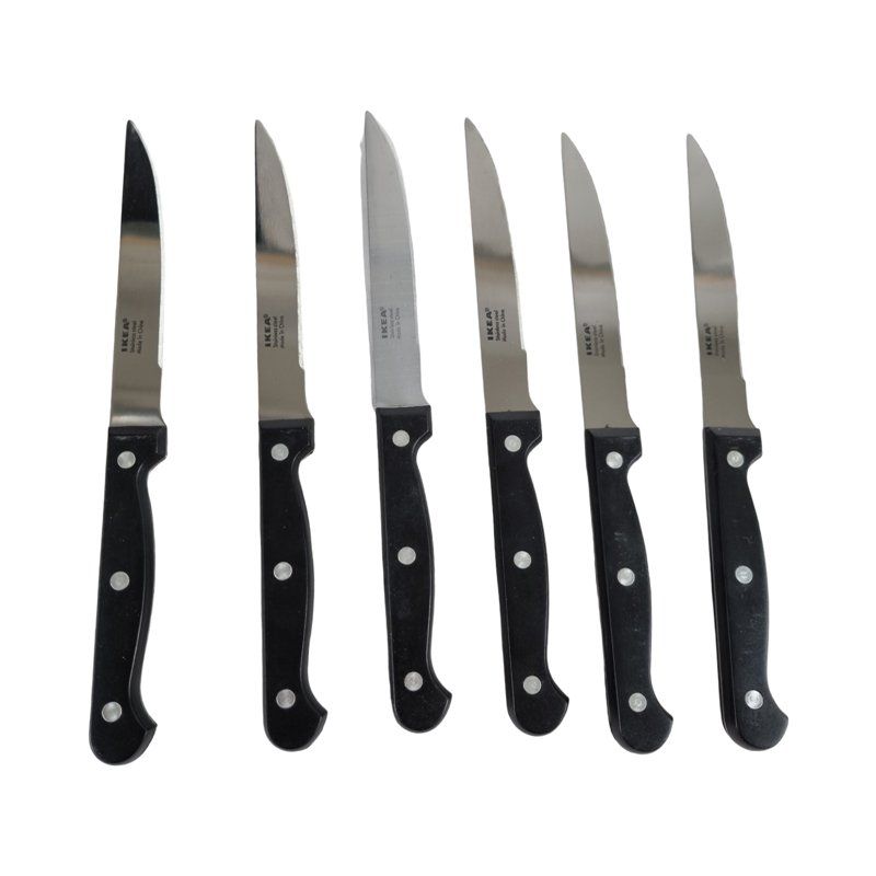 Ikea Coltelli: IKEA, Küchenmesser-Set, 6-teilig – Usato da Wangen b. Olten venduto da Restwert_Wangen