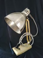 Vintagelampe 30er - 40er Jahre Industriedesign Tischlampe