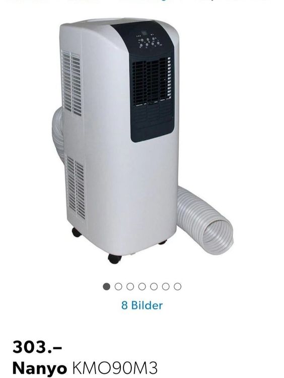 Mobile Klimaanlage inkl. Schlauch Kaufen auf Ricardo