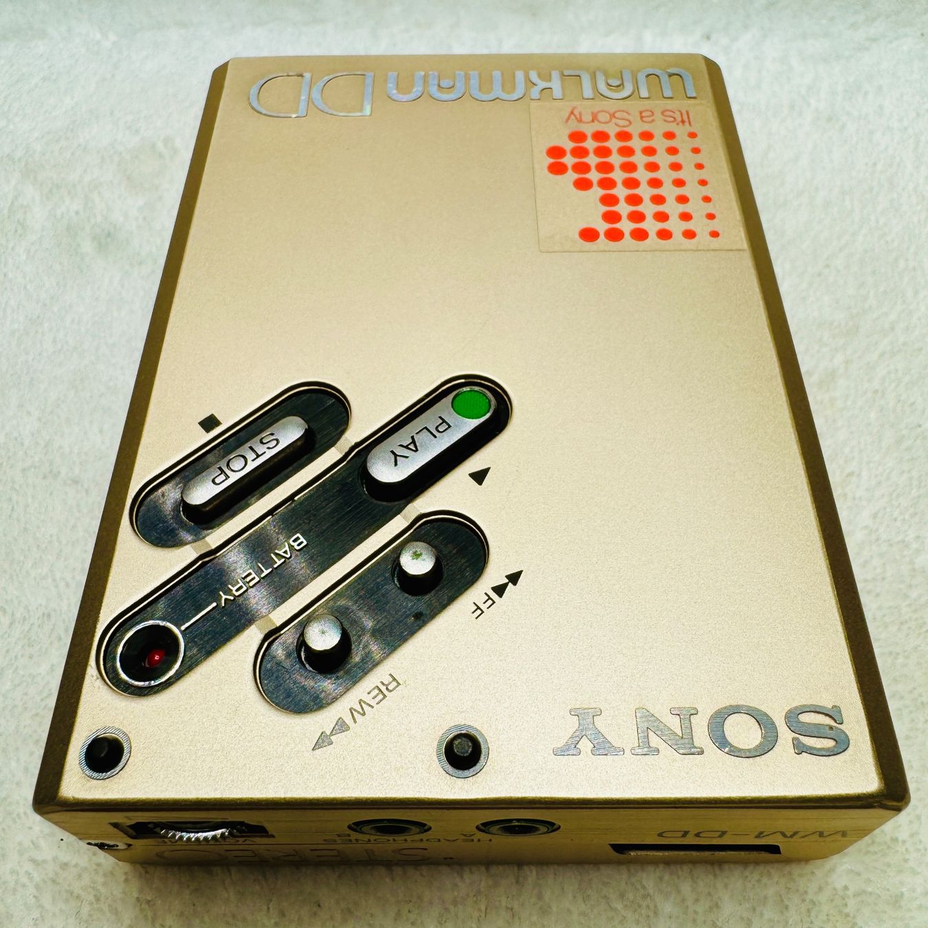 Sony Lettore multimediale portatile: Sony Walkman WM-DD gold #252 – Usato da Vorderthal venduto da WalkmanClinic 4