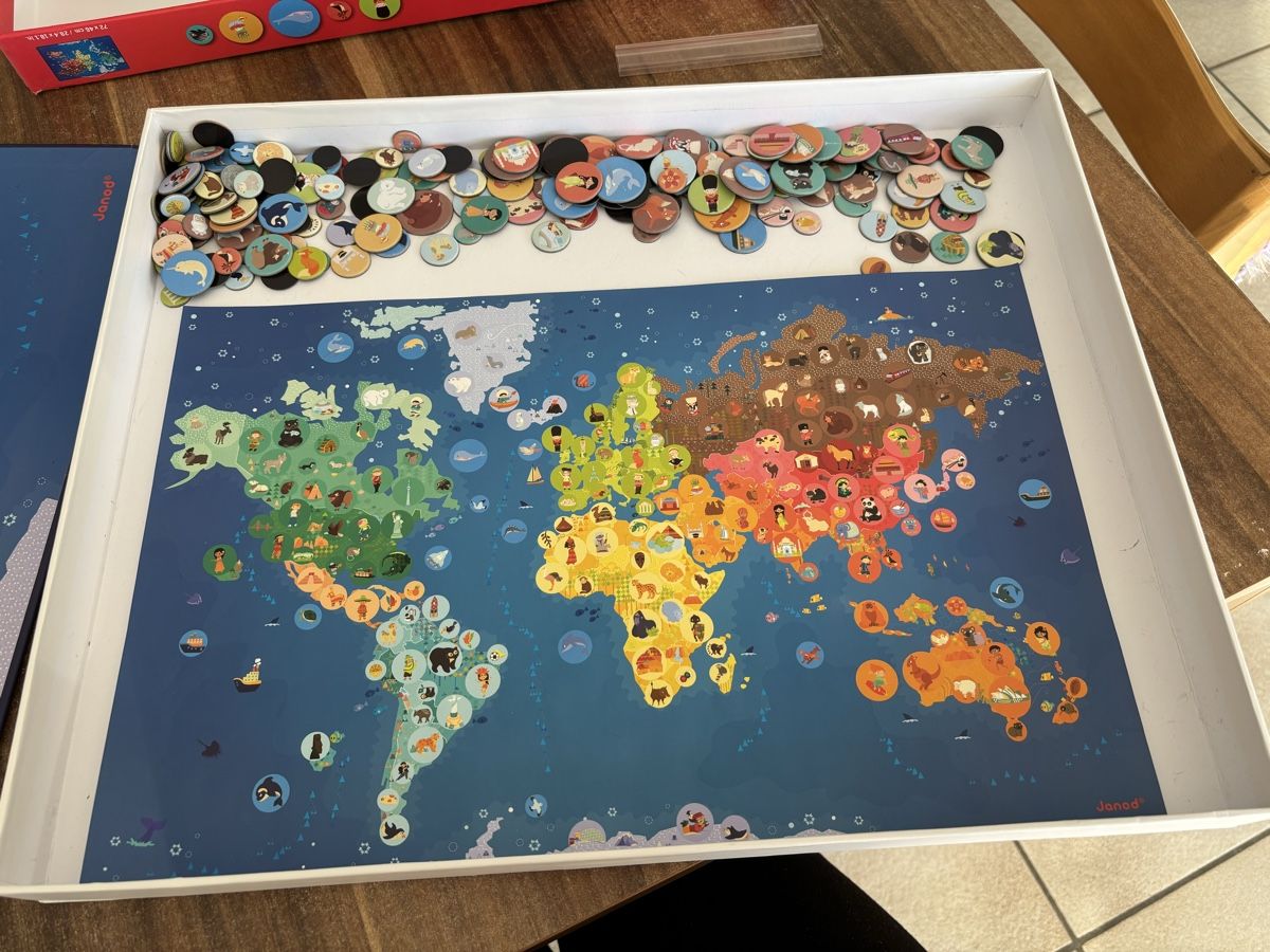 Altro in Decorazioni & Accessori: Magnet Weltkarte – Usato da Nussbaumen TG venduto da MNH. 1
