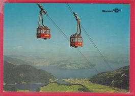 STANS, LUFTSEILBAHN STANSERHORN, 20.4.1974