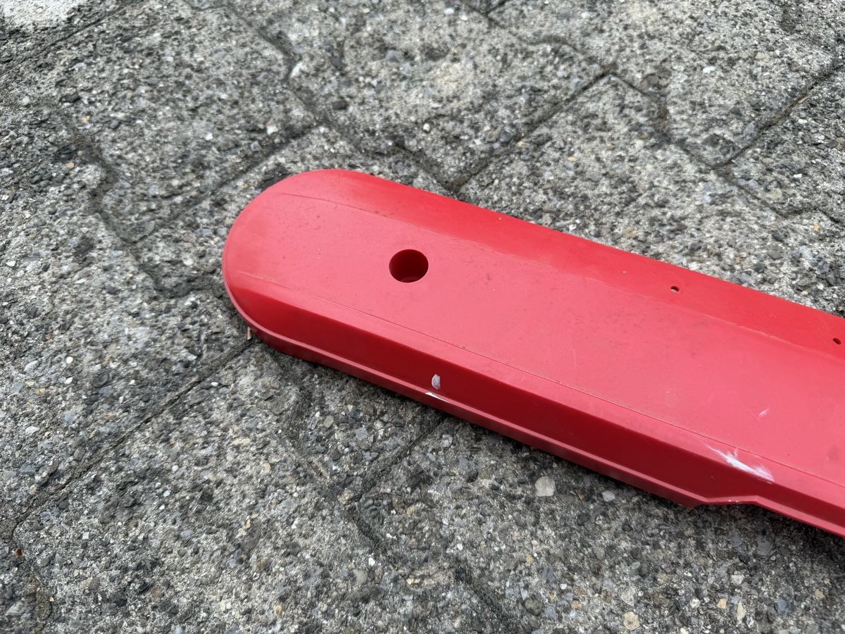Pièces pour mobylette: Seitenschutz Piaggio Ciao rot – D'occasion à Bolken par si.x.las 3