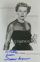 Irene Dunne (1898-1990) Schauspielerin - Autogramm