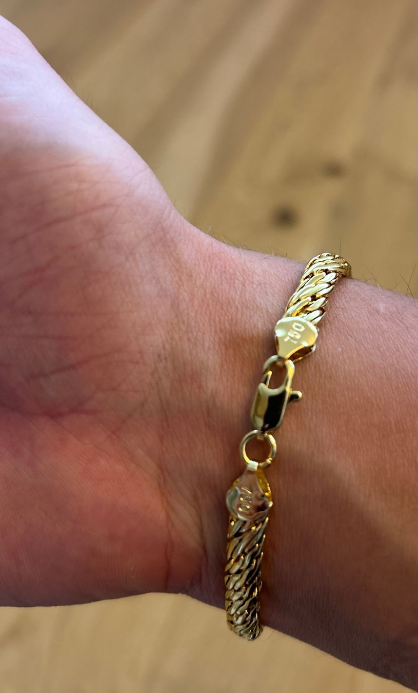Bracciali & Braccialetti: Vergoldetes Armband, neu – Nuovo (secondo la descrizione) da Domat/Ems venduto da WatchmeSa 1