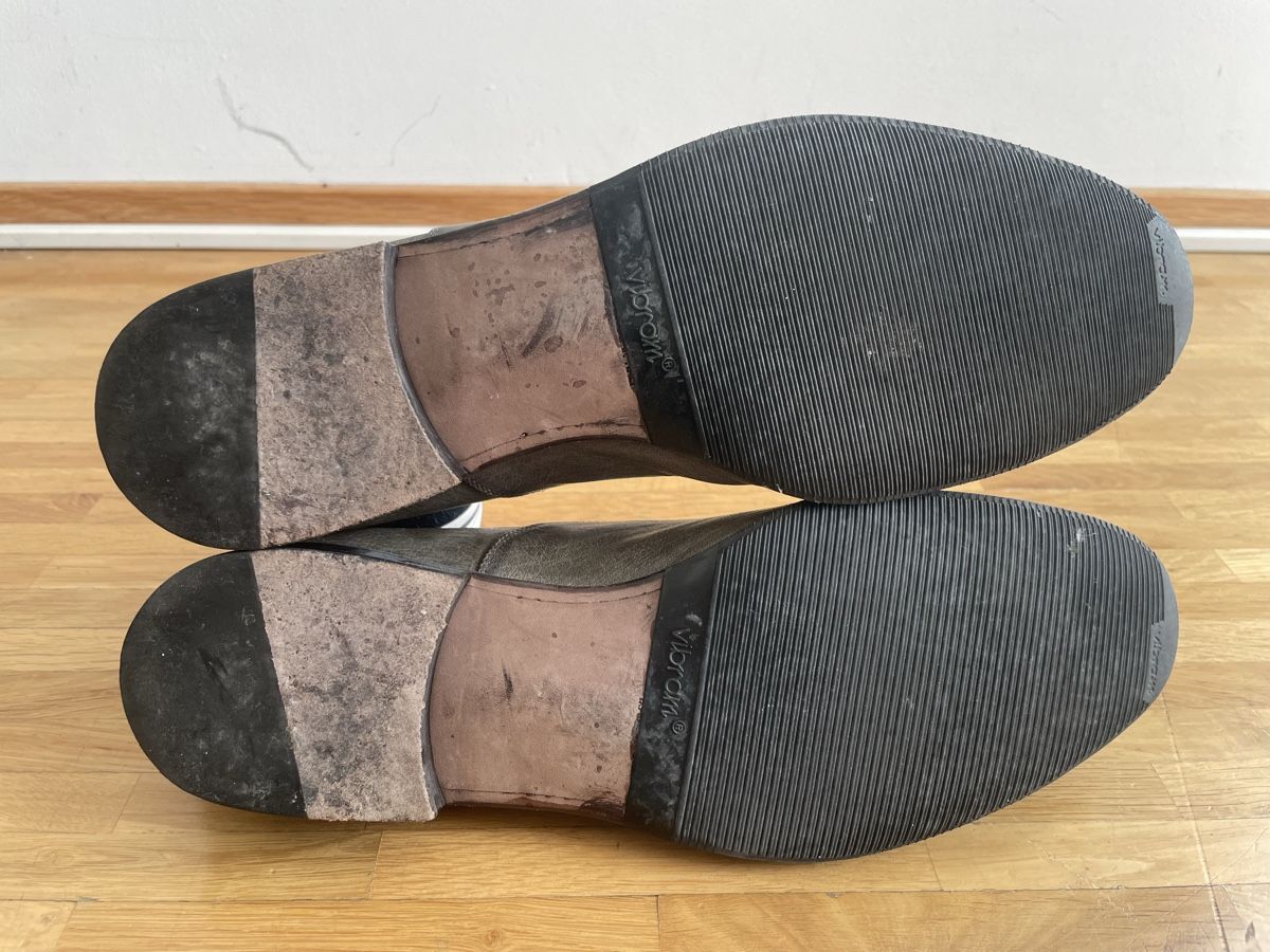 Scarpe da uomo: Raparo: graugrüne Halbschuhe- Gr.43.5 – Usato da Zürich venduto da Maxim0357 6