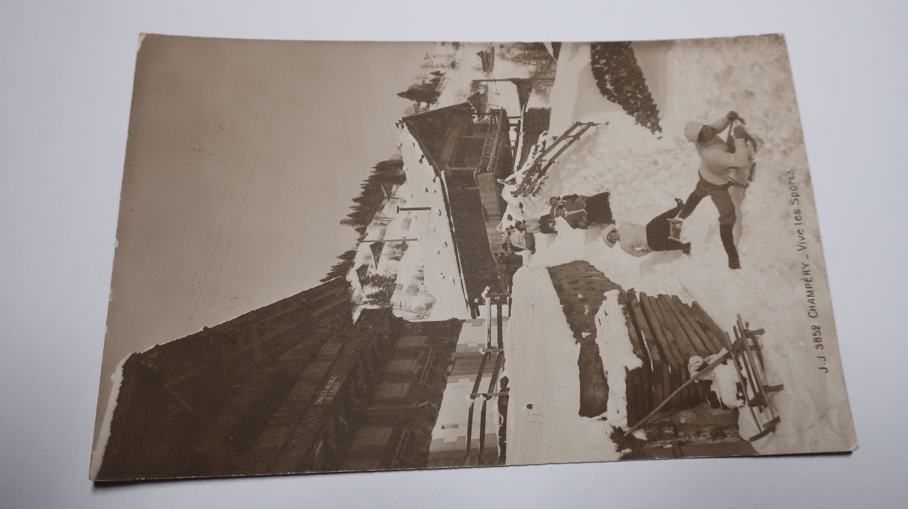 Cartoline postali: Champéry - Vive les sports 1919 – Usato da Cormoret venduto da Pascalll2001 1