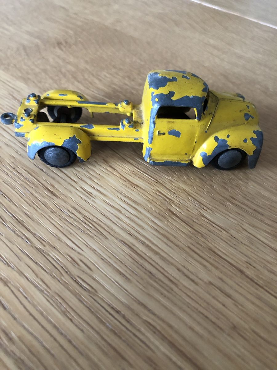Tekno Modellini d'auto: Tekno Denmark LKW Basis (Chassis) ca 1950 – Usato da Rudolfstetten venduto da vamosich 2
