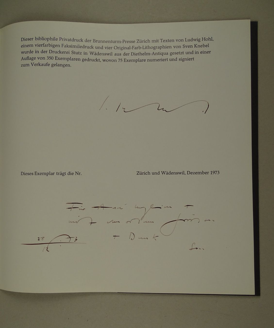 Bücher: BERGFAHRT TEXTE LUDWIG HOHL BILDER SVEN KNEBEL – Gebraucht aus Grüningen von Kartensammler 6