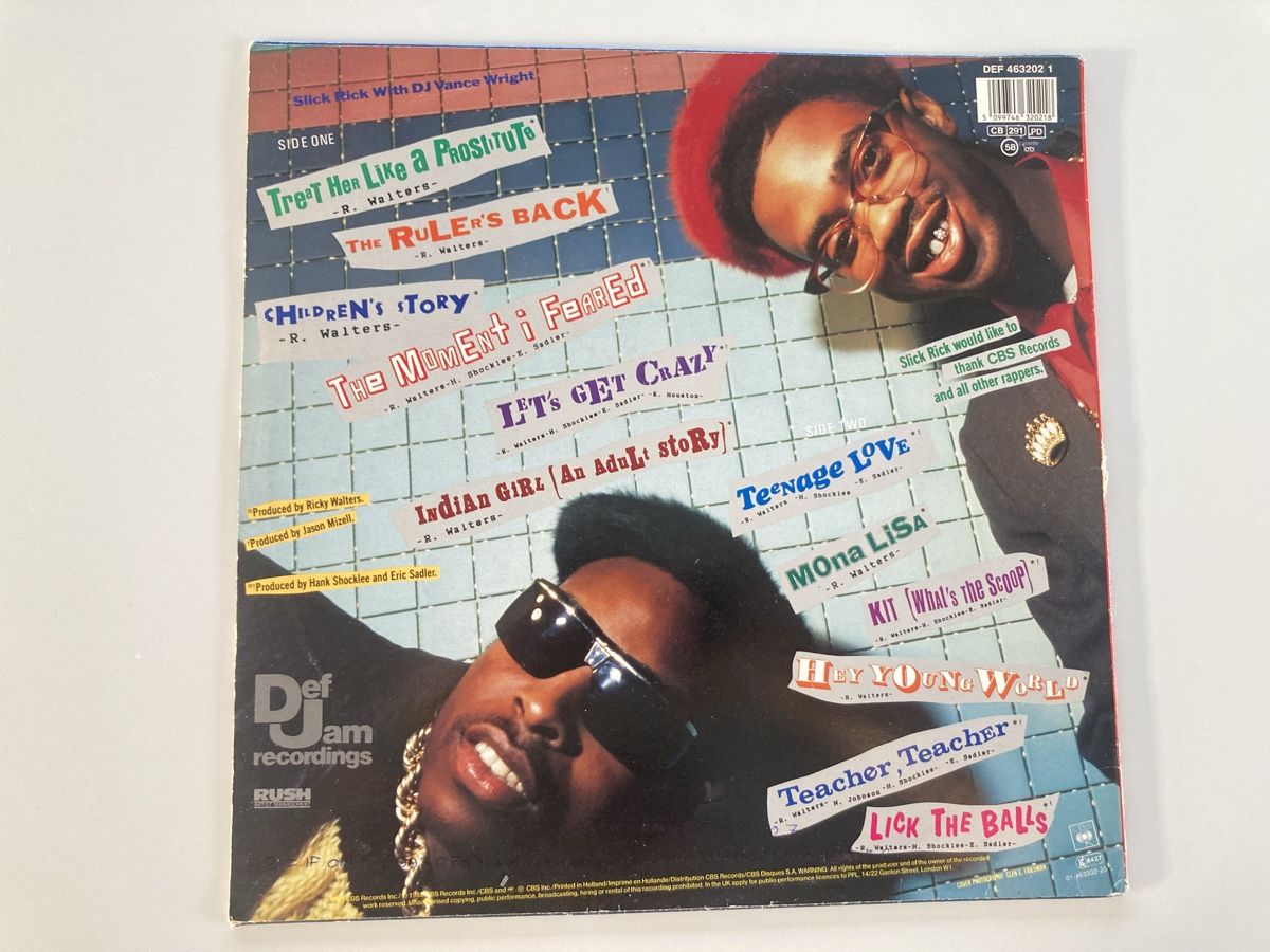 Dischi in vinile: Slick Rick - The Great Adventures - OG EU Press LP – Usato da Mörschwil venduto da Appenzell2 1