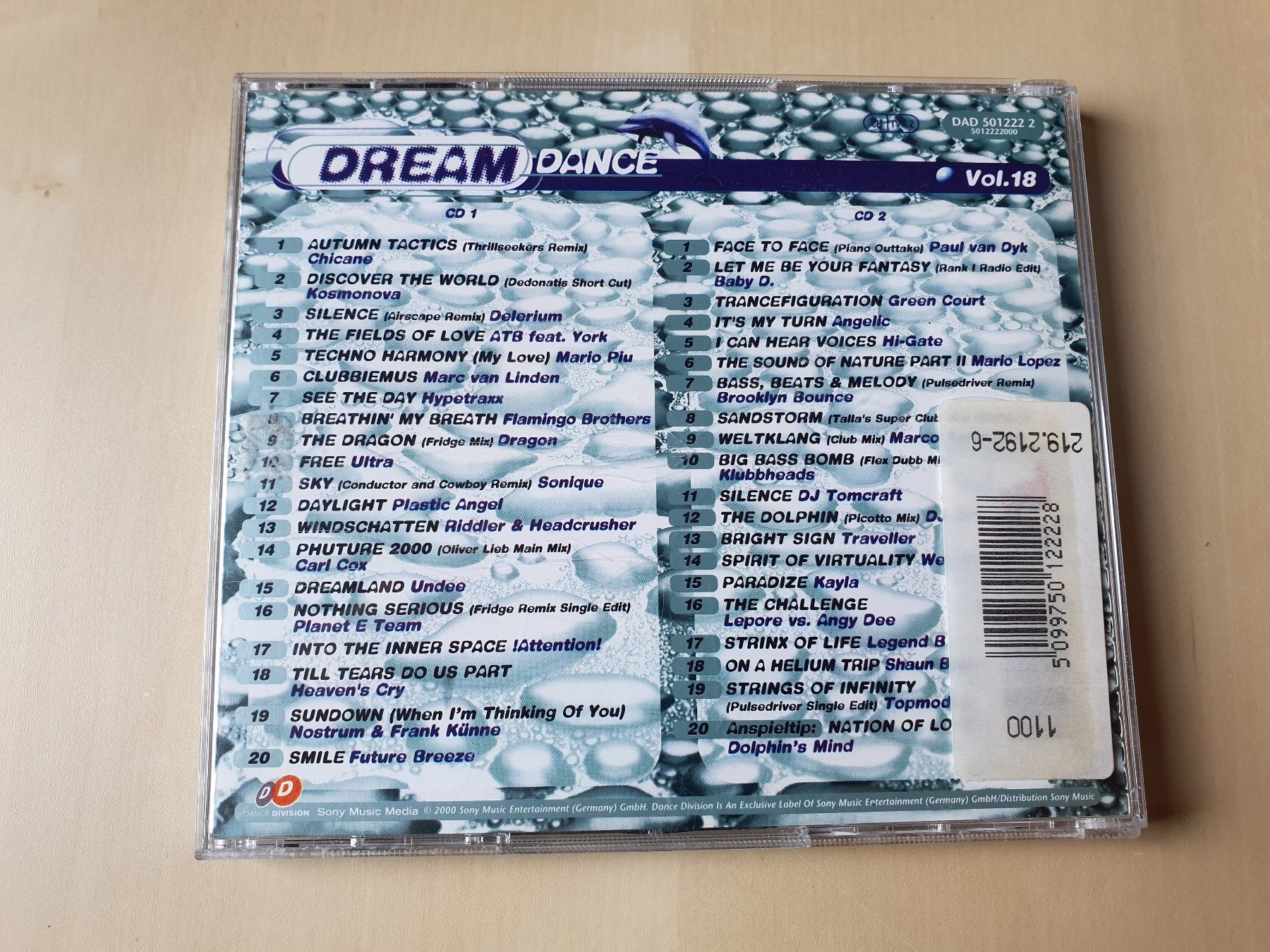 CD: Dream Dance Vol. 18 – Usato da Stansstad venduto da collectorsshop 1