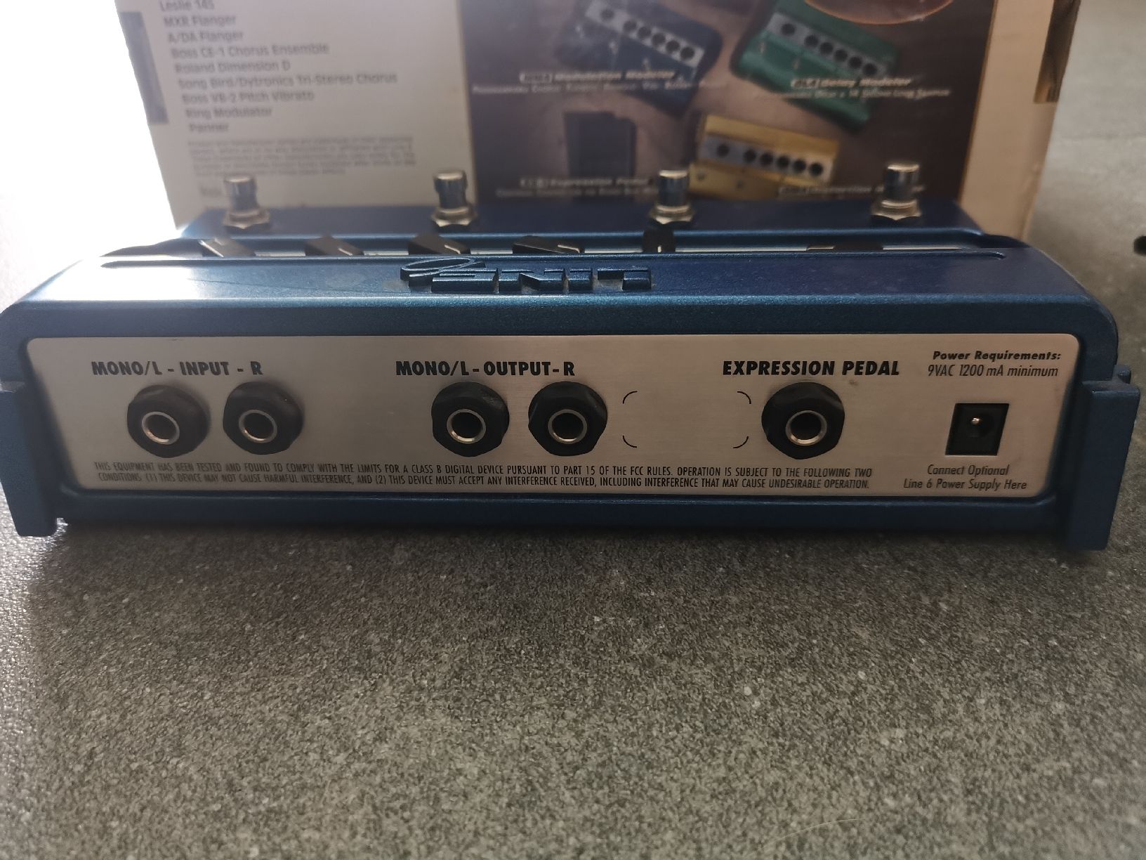 Line 6 Strumenti musicali: Line 6 MM4 Modulation Modeler mit Netzteil und OVP – Usato da Rohrbachgraben venduto da noisenomad 1