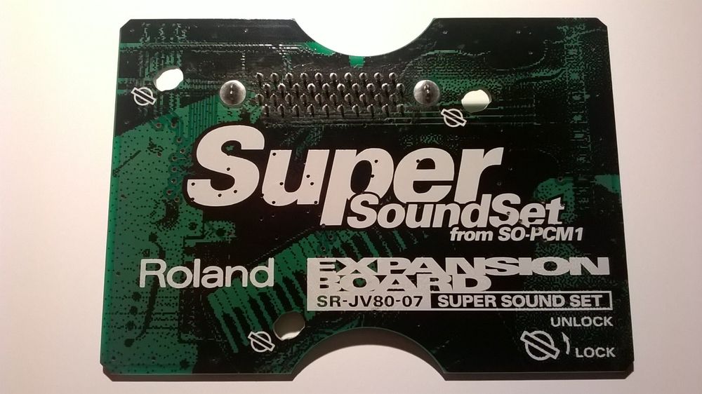 Roland SR-JV80-07 *** Super Sound Set *** Expansion Board