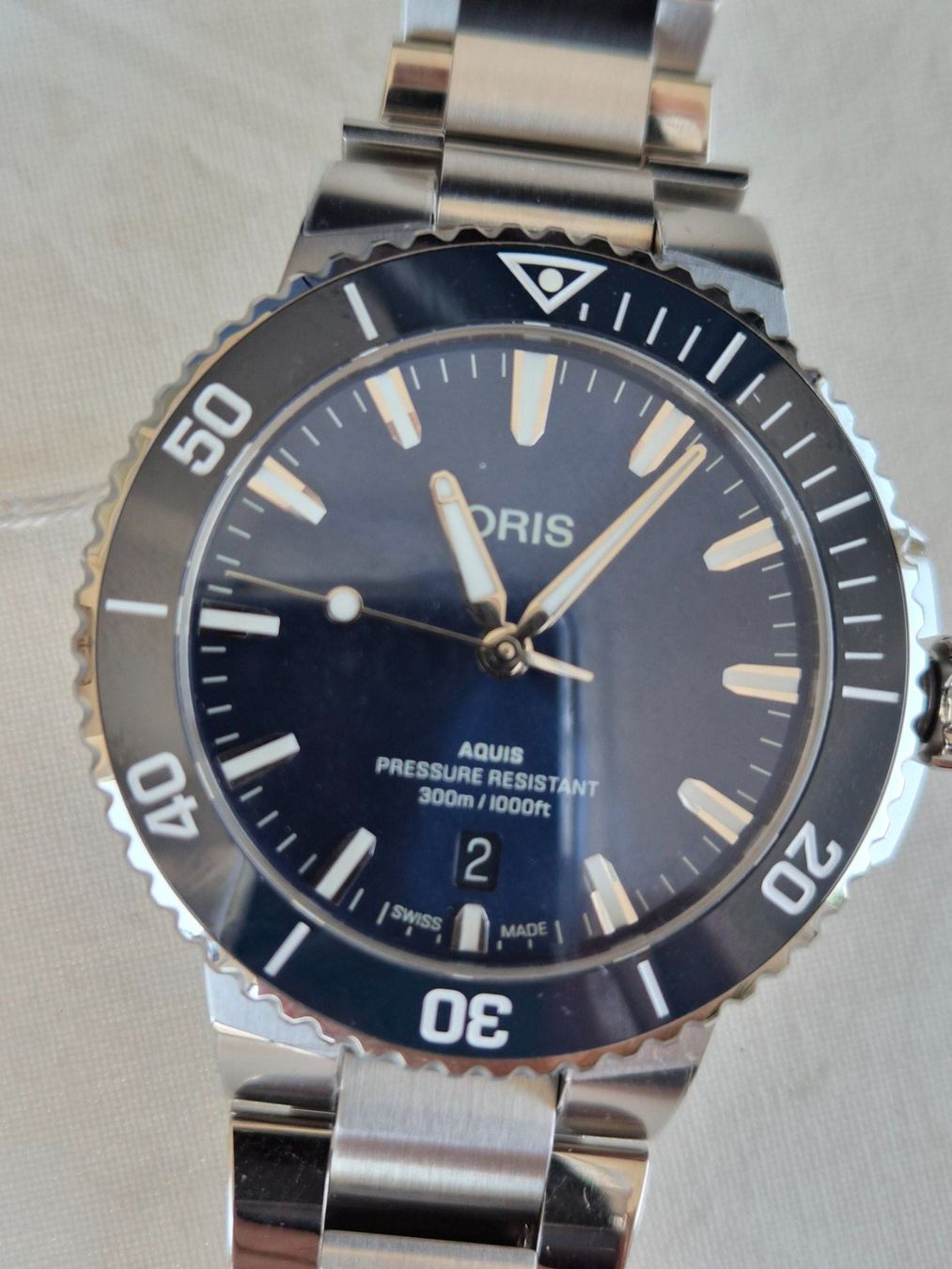 Oris Montres: Oris Aquis Date – Neuf avec emballage d'origine à Chabrey par Horology 2