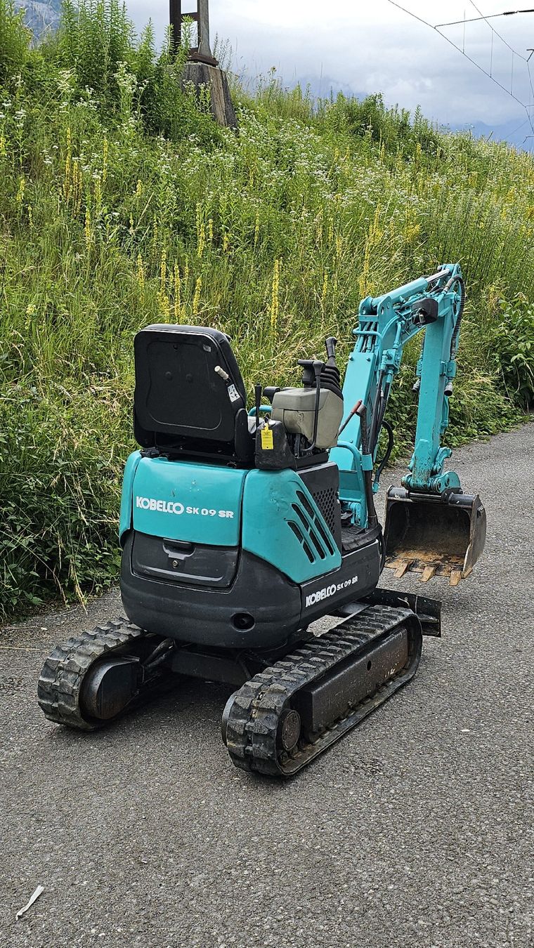 Kobelco Escavatori: Minibagger Kobelco SK 09 SR – Usato da Mühlehorn venduto da Ba-Masch_Handel_GmbH 4
