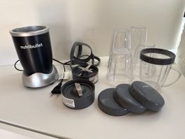Nutribullet Mixer Set mit Becher und Deckel guter Zustand