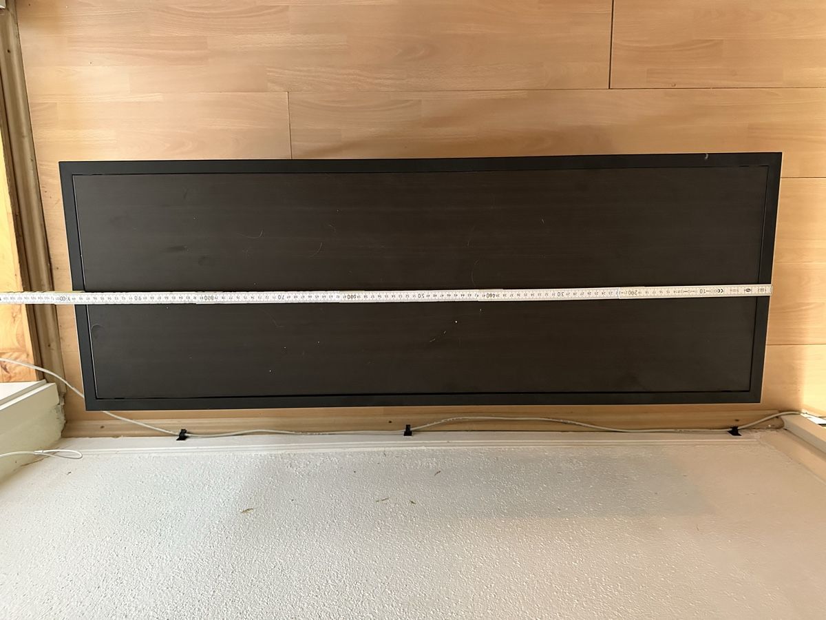 Regale: Lowboard schwarz Metall Glas mit 3 Fächern L 120cm – Gebraucht aus Neftenbach von sre_6yh9 2
