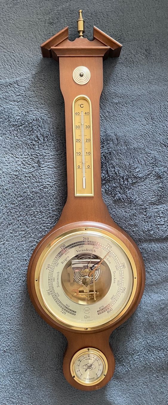 Sonstiges für Haushalt & Wohnen: Indoor Wetterstation, Barometer, Hygrometer und Termometer – Gebraucht aus Bubikon von lontalk