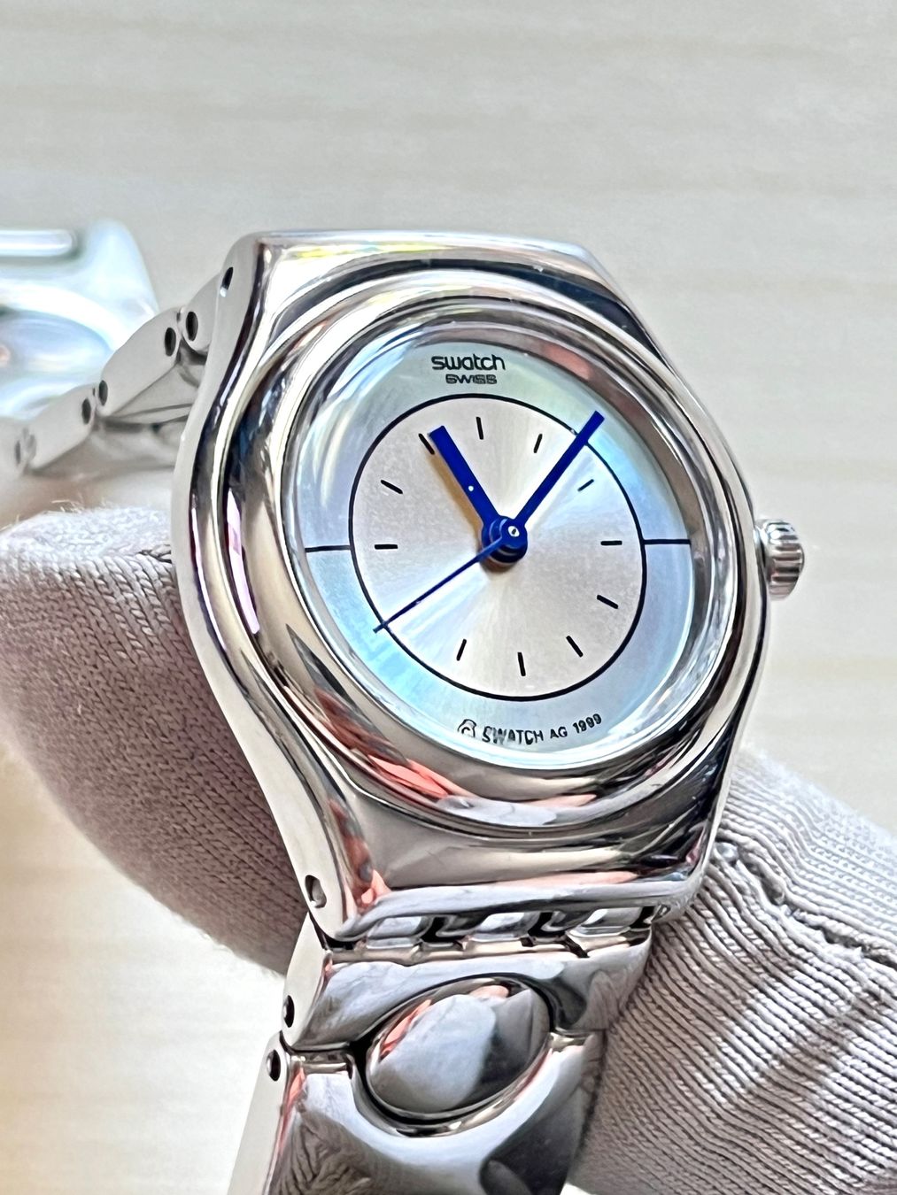 Swatch Orologi: Swatch Damen Armbanduhr – Usato da Grenchen venduto da chththl 4