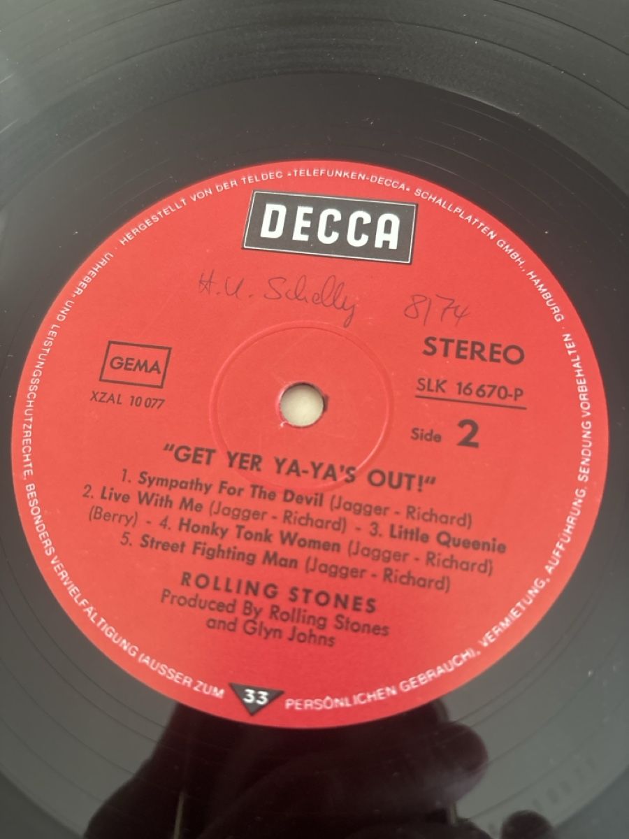 Dischi in vinile: The Rolling Stones LP - Get Yer Ya-Ya's Out  – Usato da Courchapoix venduto da Jubo1 4