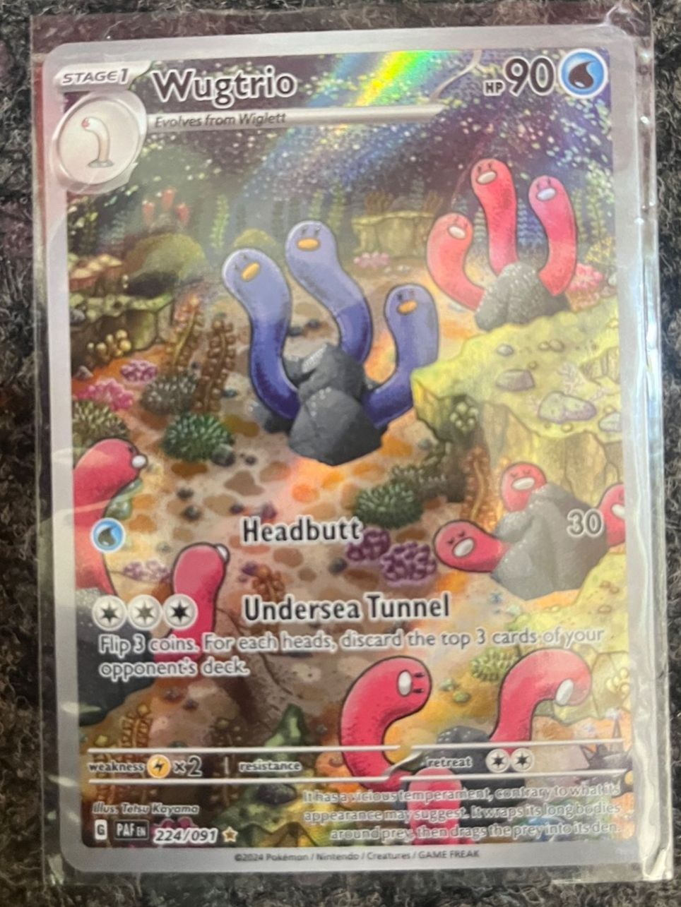 Pokémon Sammelbilder & Trading cards: Schligdri (PAF 224) – Neu (gemäss Beschreibung) aus St. Niklaus VS von tru_vj5x