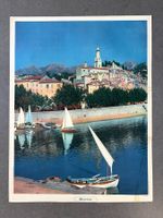 Original Vintage Poster - Menton - Cote D'Azures