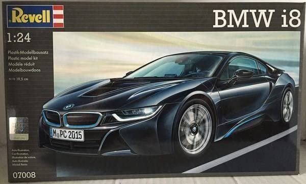 Revell Maquette BMW I8 1/24 - 131 Pièces - Voiture Sport Hybride Plug-in