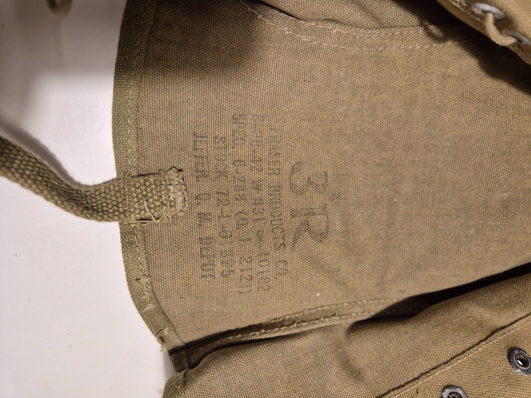 Uniformi: Gamaschen USA Modell 1938 – Usato da Hüntwangen venduto da ABCCBA01 1
