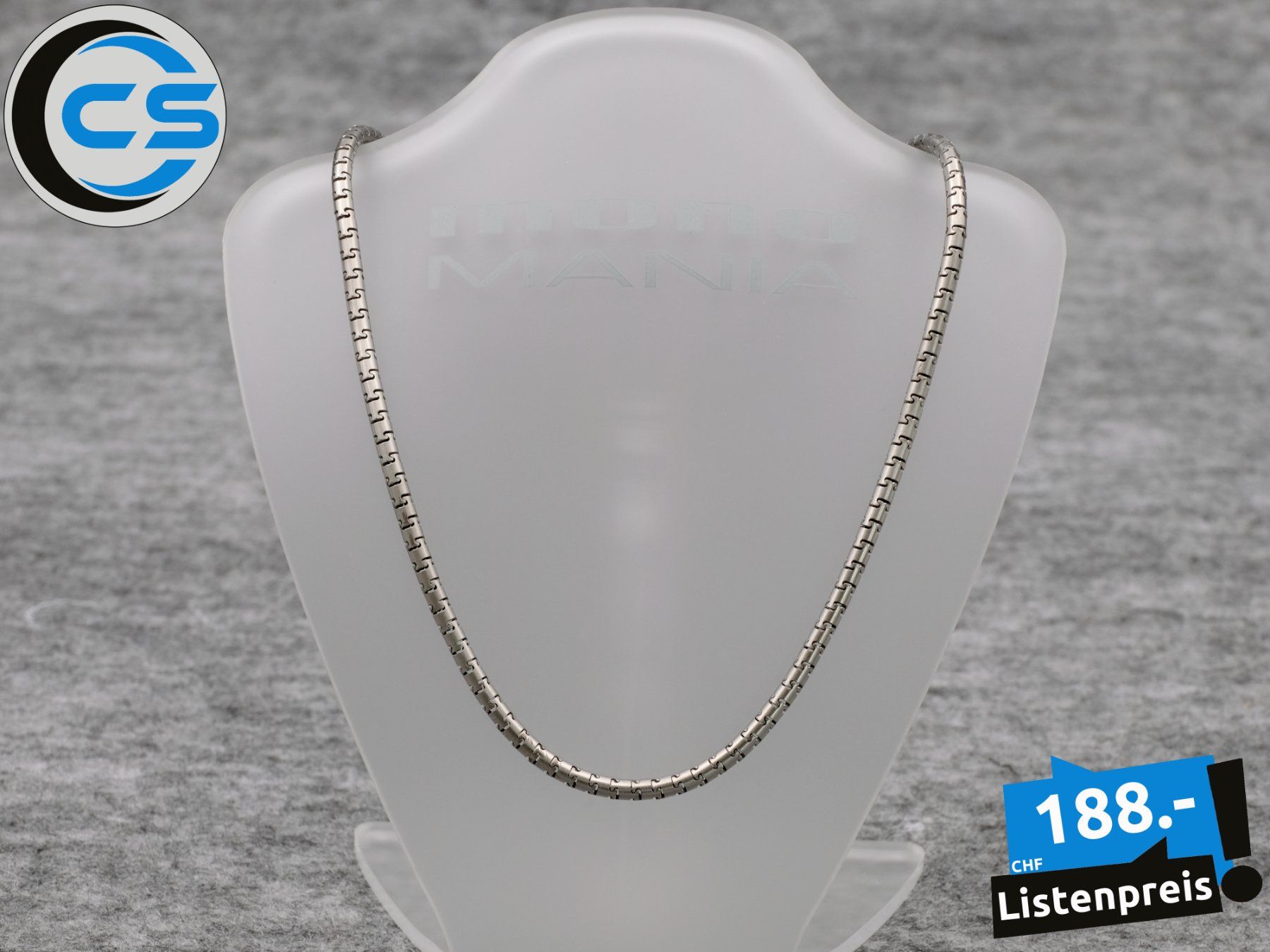 Colliers: MONOMANIA Puzzlekette Basic Ø 3.0 mm Länge 40cm – Neuf avec emballage d'origine à Samstagern par ConciergeService 1