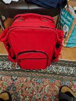 Camping Tasche oder Rucksack mit Geschirr und Kühlabteil
