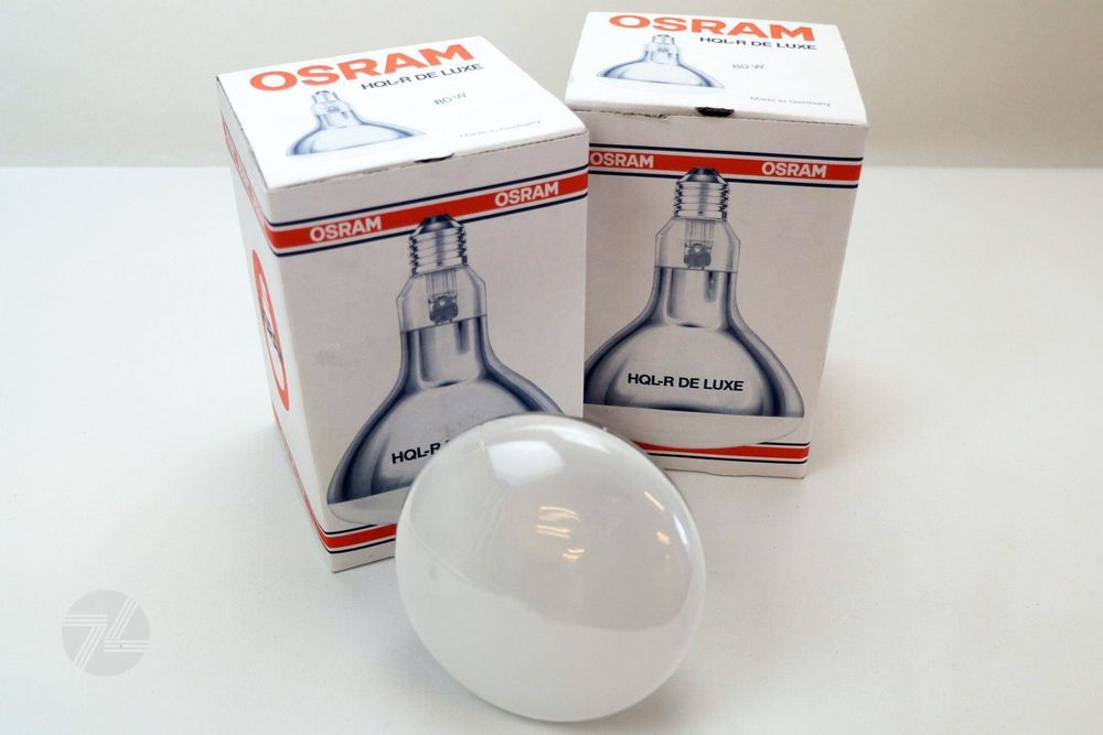 Ampoule à Décharge Haute Pression Osram HQL 80W E27 4100K - Éclairage Industriel Ou Extérieur