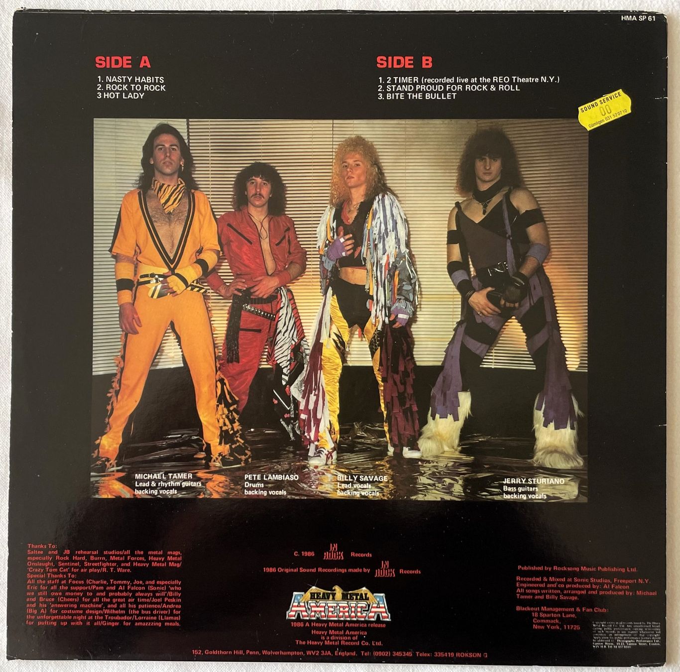 Schallplatten: 2-Timer ‎– Rock To Rock - LP - 1986 - First Press – Gebraucht aus Uster von Zardodel 1