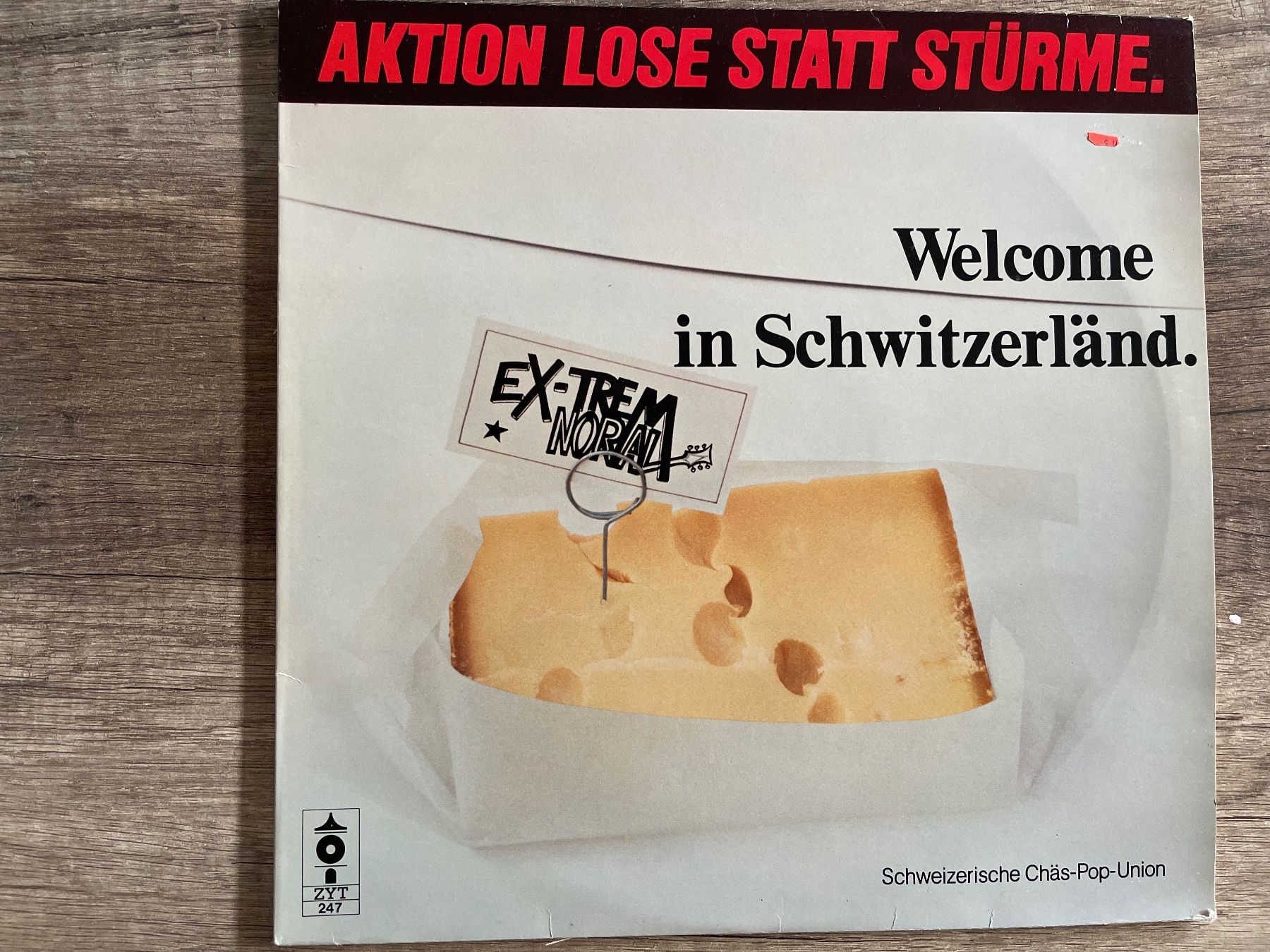 Dischi in vinile: A87/EX-TREM NORMAL - Welcome in Schwitzerland – Usato da Frutigen venduto da Philippe_jsp