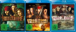 Fluch der Karibik/Pirates of the Caribbean 1-3/Trilogie/4-BD