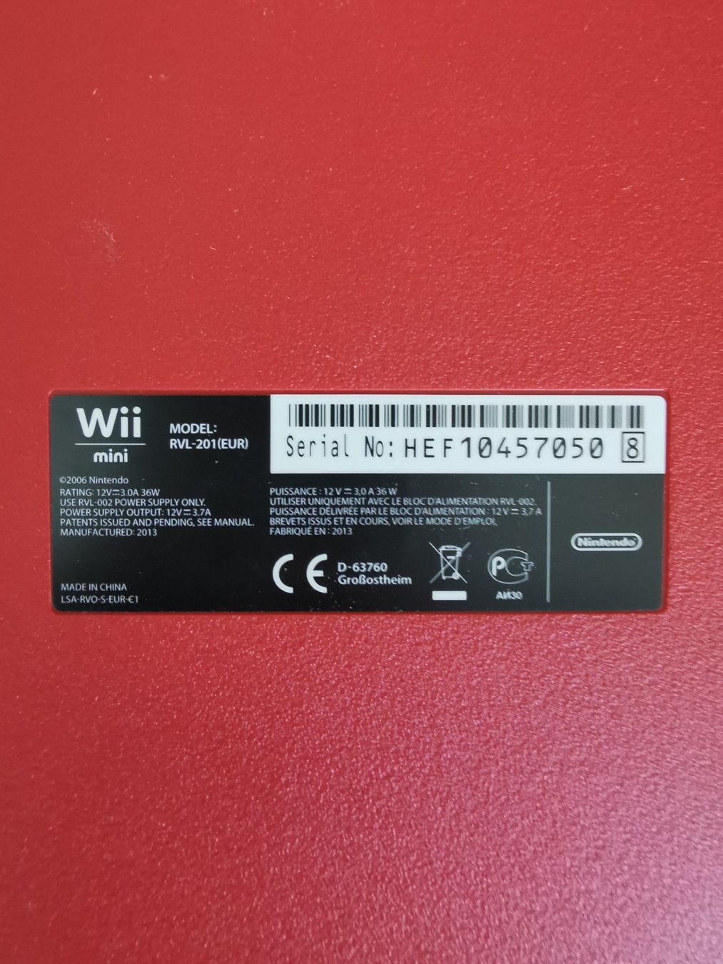 Nintendo Konsolen: Wii - Konsole Wii Mini mit Controller und Nun Chuk – Gebraucht aus Lenzburg von eyworld 1