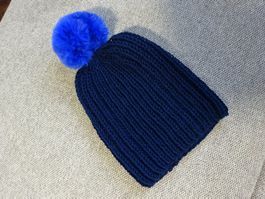 Hübsche Kids-Strickmütze/Schachenmayr