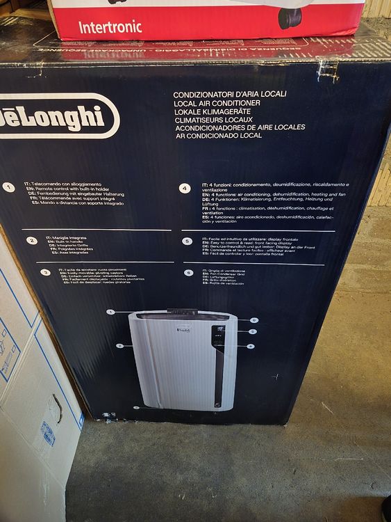 DELONGHI Climatiseur Pinguino PAC EL92 HP (85 m3, 9000 BTU/h 6