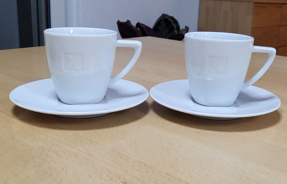Nespresso LOOP Gran Lungo Tassen 2er Set - Kaffeetassen Aus Recycelten Kaffeeschalen 270ml