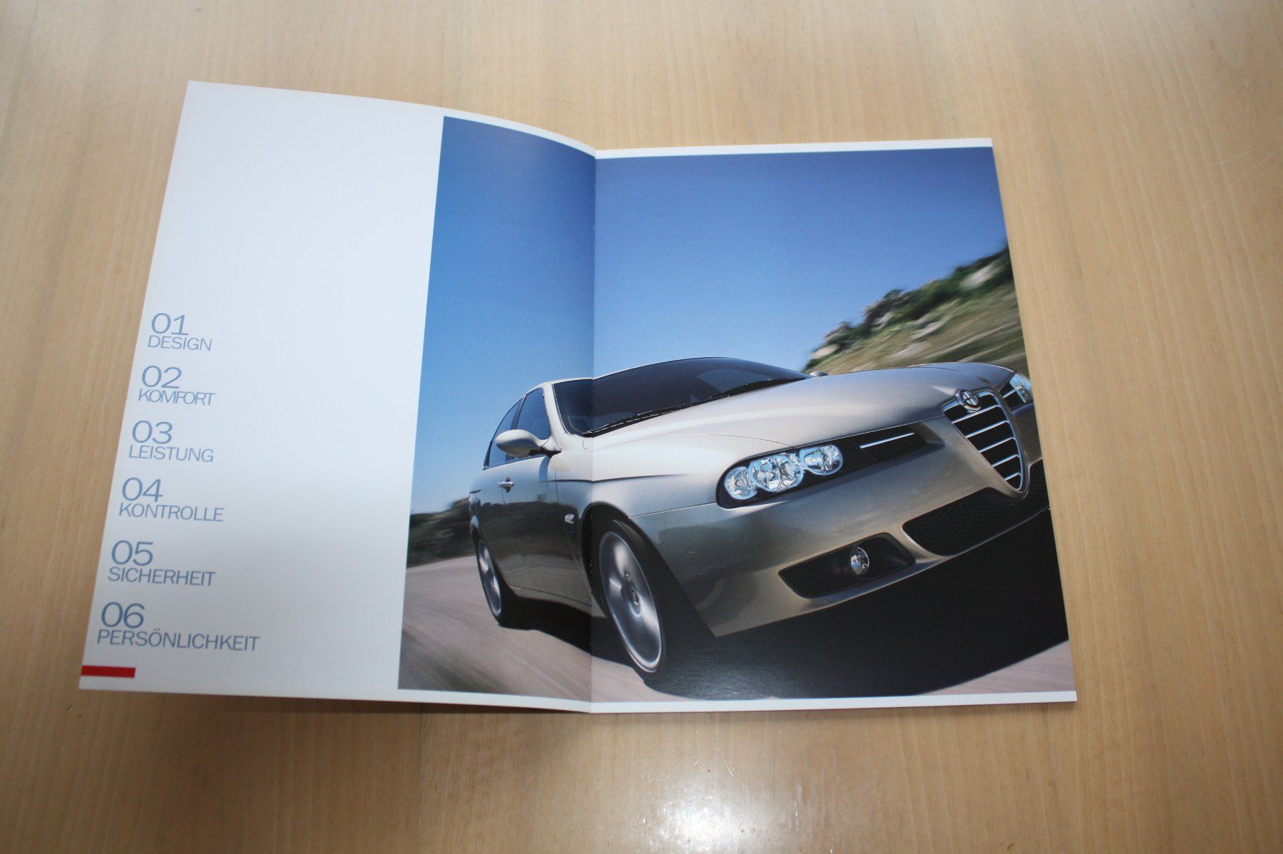 Alfa Romeo Documenti: Alfa 156 CH-Prospekt Broschüre 2/2004 – Usato da Wikon venduto da erwin400 1