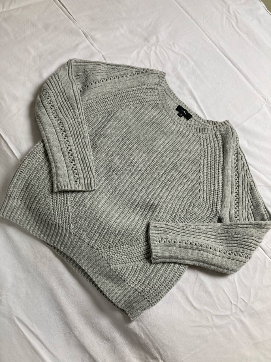 Zebra Pullover & Sweatshirts: Grauer Strickpullover von Zebra, Grösse M - Top Zustand! – Gebraucht aus Oberbipp von Campanula