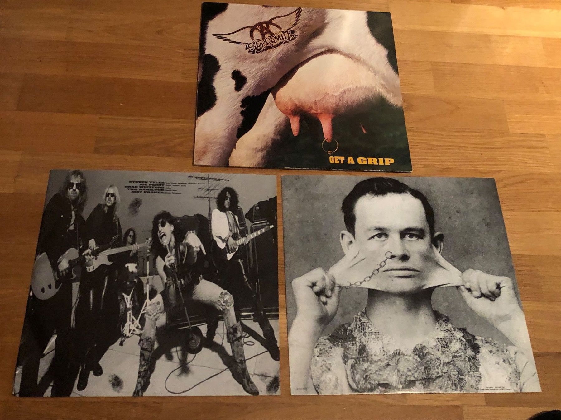 Schallplatten: Aerosmith. 1993. Get A Grip. Doppelalbum – Gebraucht aus Faulensee von Mizuno06 4