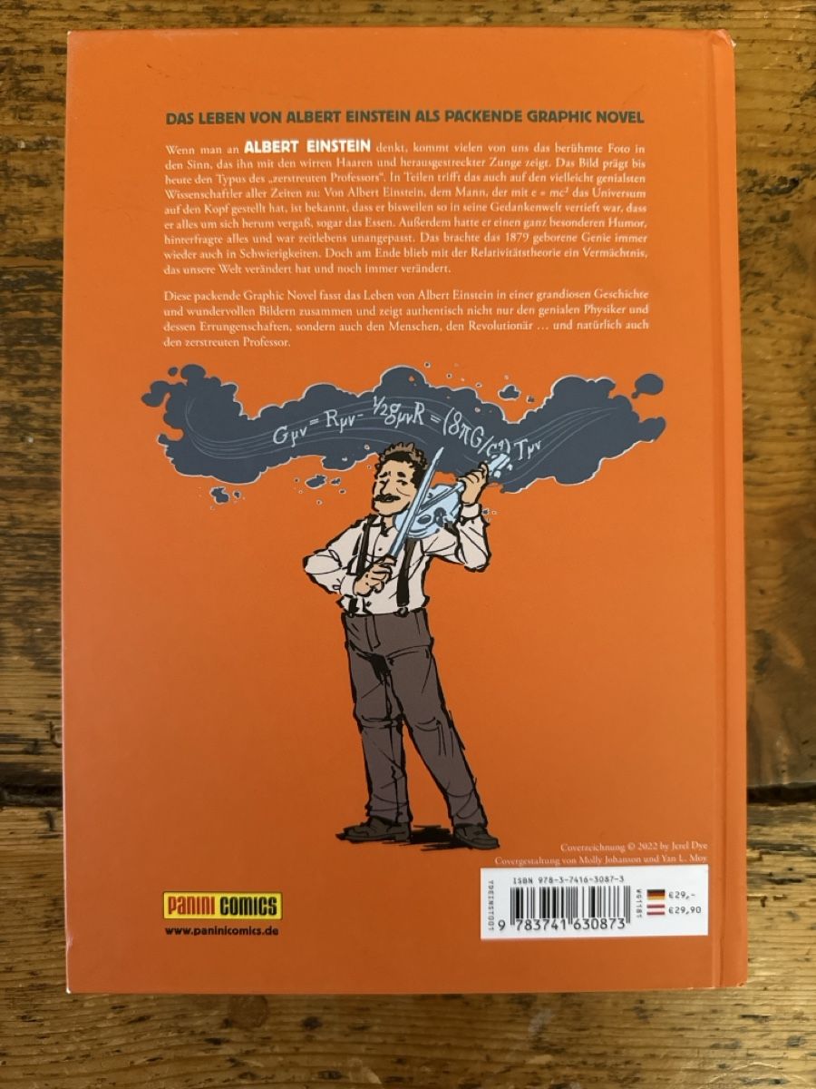 Bücher: Einstein (Ottaviani & Dye) Graphic novel – Gebraucht aus Hütten von CaFeLe 1