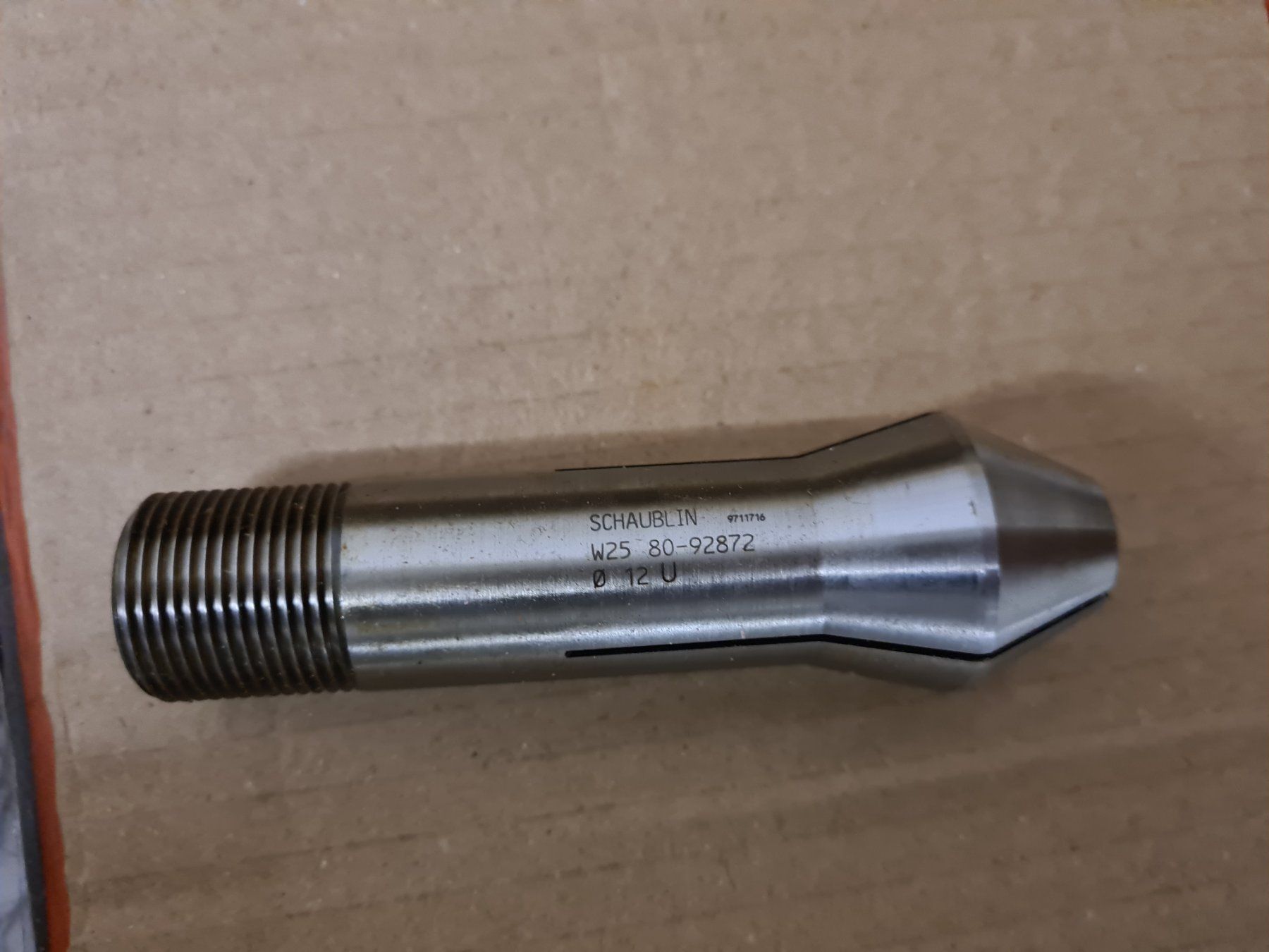 Schaublin Tutti gli attrezzi: Schaublin W25 Spannzangen 12mm – Usato da Ramiswil venduto da bierer95
