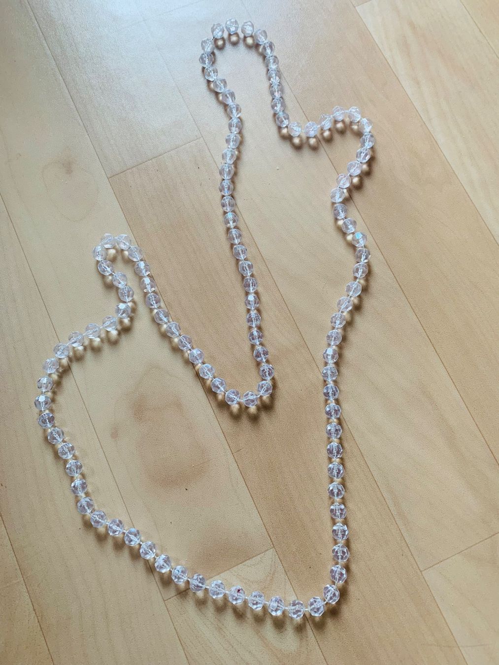 Catenine: Lange Transparente Perlenkette – Usato da Zürich venduto da Angela_Fashion_Lover 2