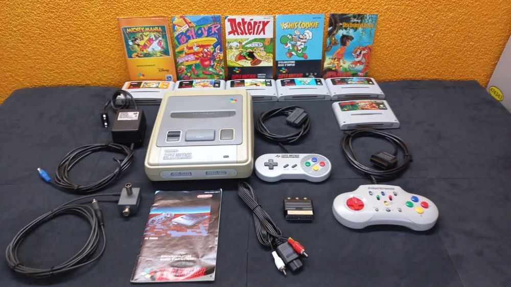 Super Nintendo SNES Supernintendo Bundle (Auktion B) (Gebraucht) in ...