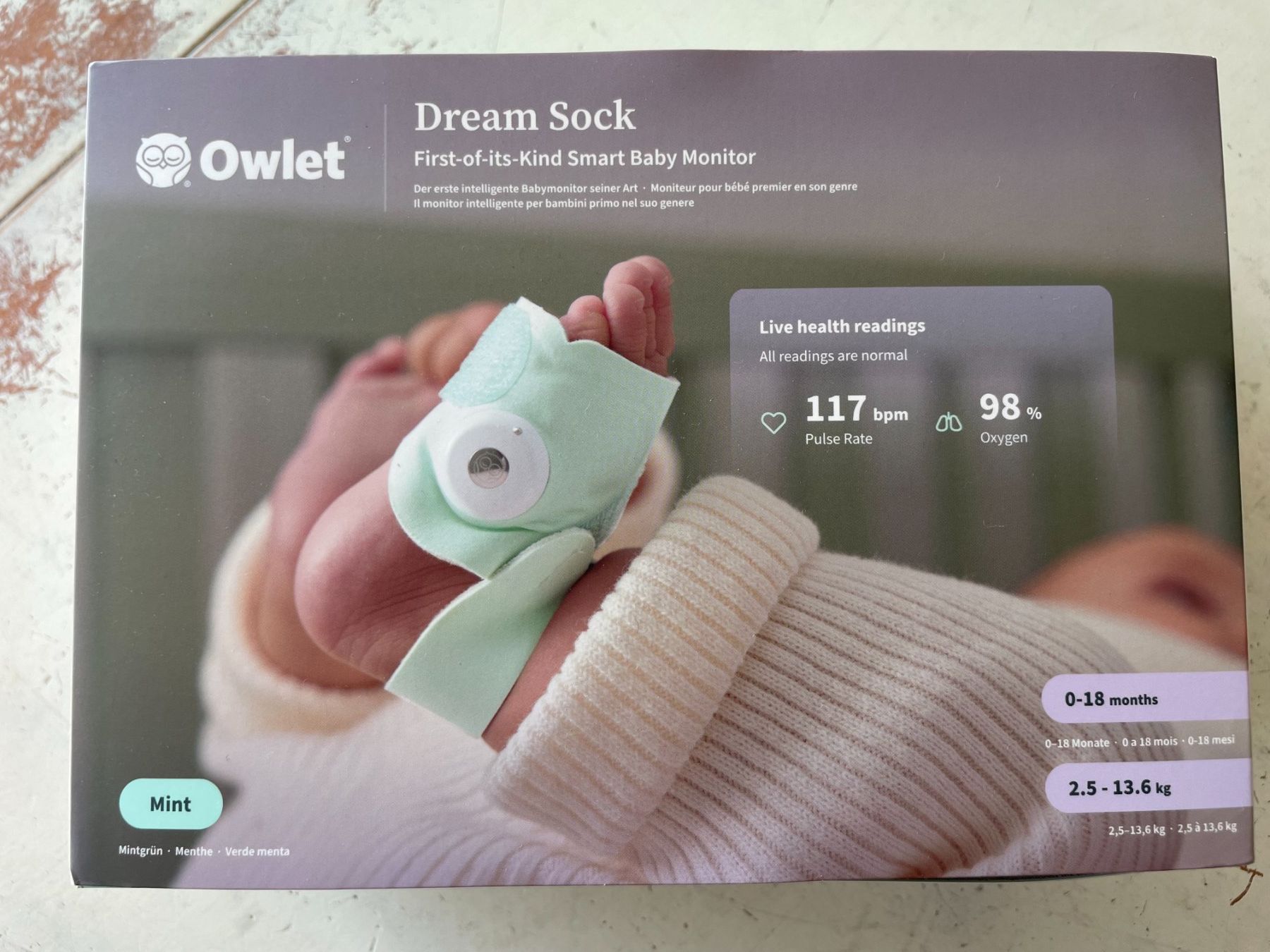Babyphone: Owlet Smart Sock 3. Generation - Wie Neu – Nuovo (secondo la descrizione) da Neuhausen venduto da lisi_amat