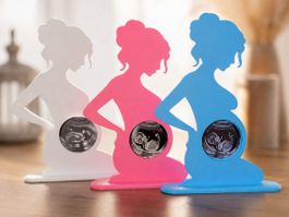 Ultraschallbild Aufsteller klein (Baby, Schwangerschaft,...)